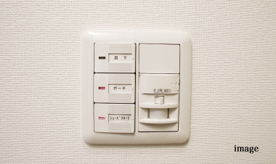 玄関人感センサースイッチ
