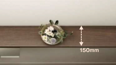 広くなったカウンター