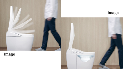 オート開閉・オート便器洗浄